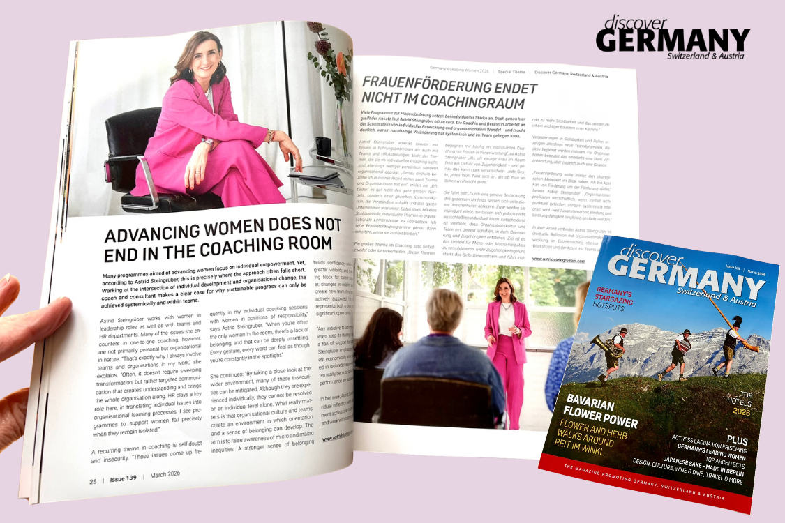 Featured in Discover Magazine: 
Why Advancing Women doesn’t end in the Coaching Room